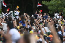 Jair Bolsonaro na tomada de posse 