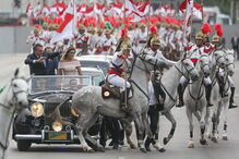 Jair Bolsonaro na tomada de posse 