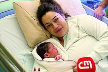 Lourenço Santos foi o primeiro bebé a nascer em Setúbal, no Hospital de São Bernardo