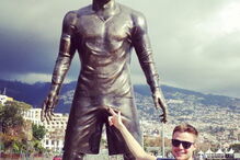 Estátua de Cristiano Ronaldo 