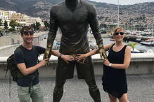 Estátua de Cristiano Ronaldo 