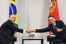 Marcelo Rebelo de Sousa e Jair Bolsonaro