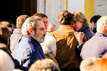 O cavaleiro Rui Fernandes no funeral de Joaquim Bastinhas em Elvas  