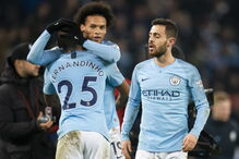 Manchester City bateu o Liverpool em jogo do campeonato