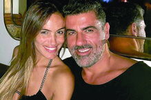 Liliana Aguiar com o namorado Francisco Nunes