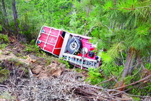 Bombeiro fica inválido após acidente durante incêndio em Monchique
