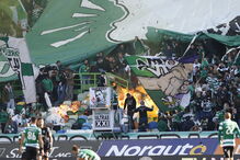 Bancada arde em Alvalade antes do Clássico entre Sporting e FC Porto