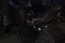 Colisão frontal na Estrada Nacional 4 em Elvas