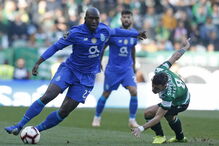 Danilo no jogo Sporting-FC Porto