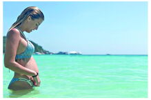 Jessica Athayde está grávida de quatro meses	