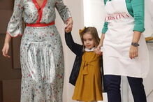 Assunção Cristas, a filha mais nova e Cristina Ferreira