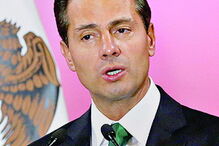 O ex-PR Enrique Peña Nieto