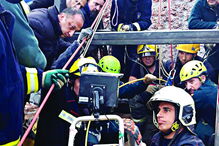 Câmaras são fundamentais para chegar até ao fundo do poço 