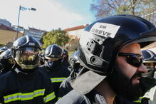 Manifestação dos bombeiros