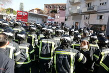 Manifestação dos bombeiros