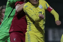 Seleção feminina de Portugal empata com Ucrânia em jogo que dominou