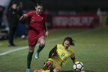 Seleção feminina de Portugal empata com Ucrânia em jogo que dominou