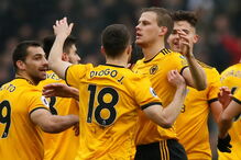 'Hat-trick' de Diogo Jota em vitória do Wolverhampton