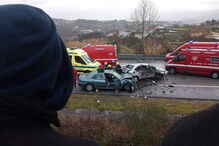 Bebé gravemente ferido em acidente no Marco de Canaveses