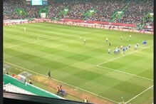 William Carvalho regressa a Alvalade e foi apanhado a conversar com Varandas