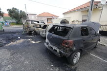Cenário de destruição no Catujal, em Loures