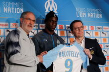 Mario Balotelli apresentado como jogador do Marselha