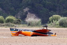 Piloto americano aterrou de emergência em campo agrícola de Ponte de Sôr