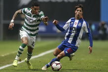 Lance do FC Porto- Sporting da final da Taça da Liga