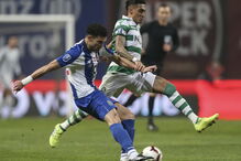 Lance do FC Porto- Sporting da final da Taça da Liga