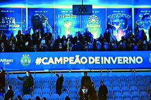 O Benfica criticou o facto de o símbolo do clube ter sido esquecido na final. “Falta de respeito”  