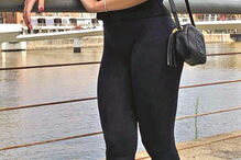 Namorada de Ronaldo a matar saudades de Buenos Aires  