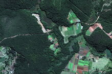 As imagens do antes e depois do colapso da barragem em Brumadinho no Brasil
