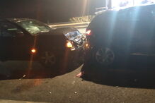 Colisão com quatro carros deixa uma vítima encarcerada na A4 em Paredes