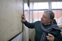 Responsável da Sesibal durante a entrevista.