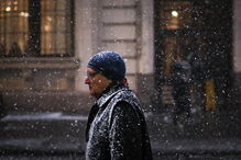 Temperaturas negativas deixam Estados Unidos da América pintados de branco