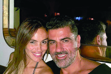 Liliana Aguiar com o namorado Francisco Nunes	