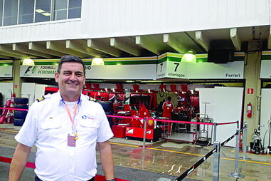 Jorge Faria era o piloto preferido das estrelas da Fórmula 1 quando havia corridas em São Paulo, no Brasil