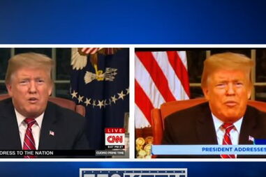 Funcionário de canal de televisão despedido após "alaranjar" Trump