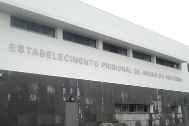 Prisão de Angra do Heroísmo fica situada na ilha açoriana da Terceira 