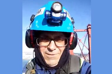 Pedro Fonseca gravou vídeo na Ponte 25 de Abril