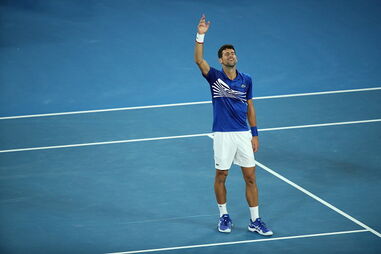 Tenista Novak Djokovic soma sétimo título no Open da Austrália ao bater Nadal 