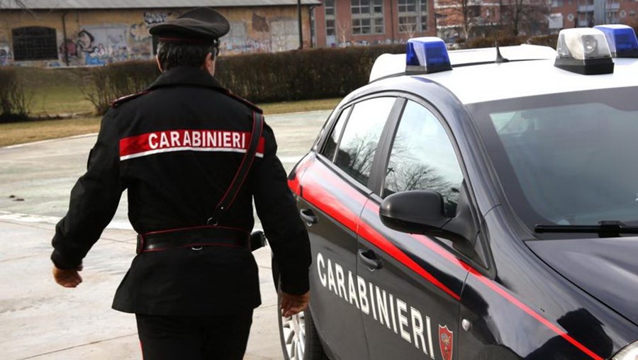 Carro da polícia italiana, os Carabinieri