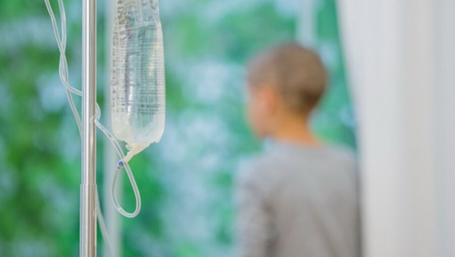 Doente com leucemia