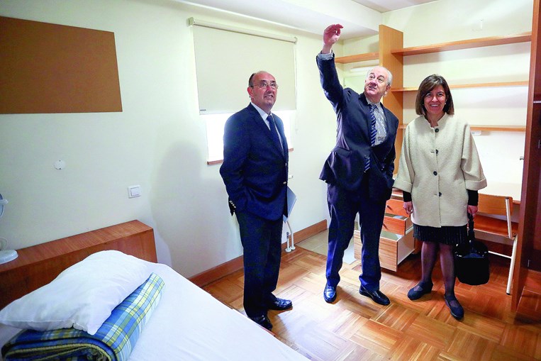 Em maio do ano passado, Rui Rio visitou uma residência universitária no Porto. O líder social-democrata tem alertado para problemas no alojamento estudantil