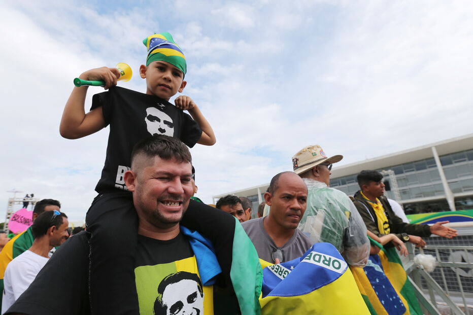 Tomada de posse de Bolsonaro no Brasil