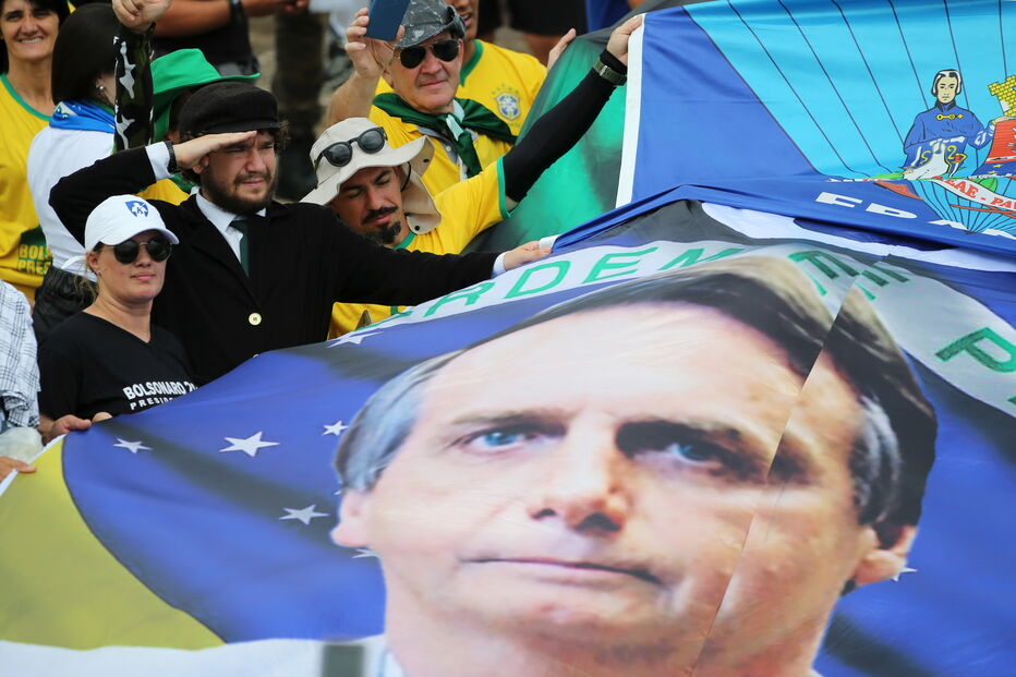 Tomada de posse de Bolsonaro no Brasil