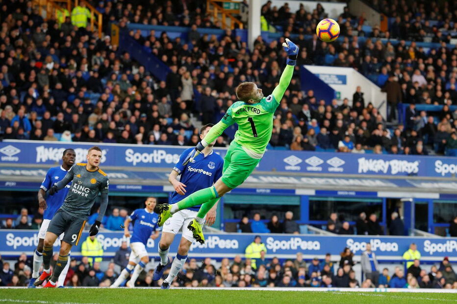 Momento do jogo Everton - Leicester