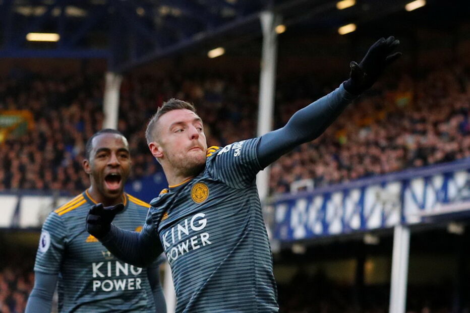 Momento do jogo Everton - Leicester