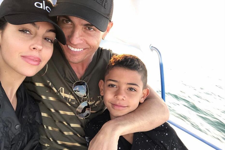 Cristiano Ronaldo com Gio e Cristianinho no Dubai