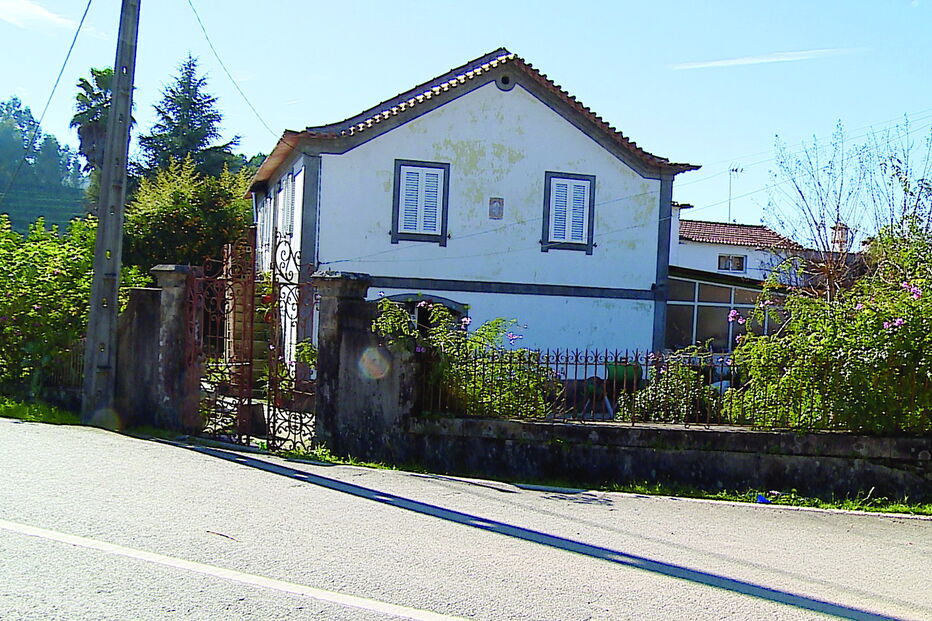 Casa de Sever do Vouga onde Jorge Almeida morreu com tiro acidental de caçadeira